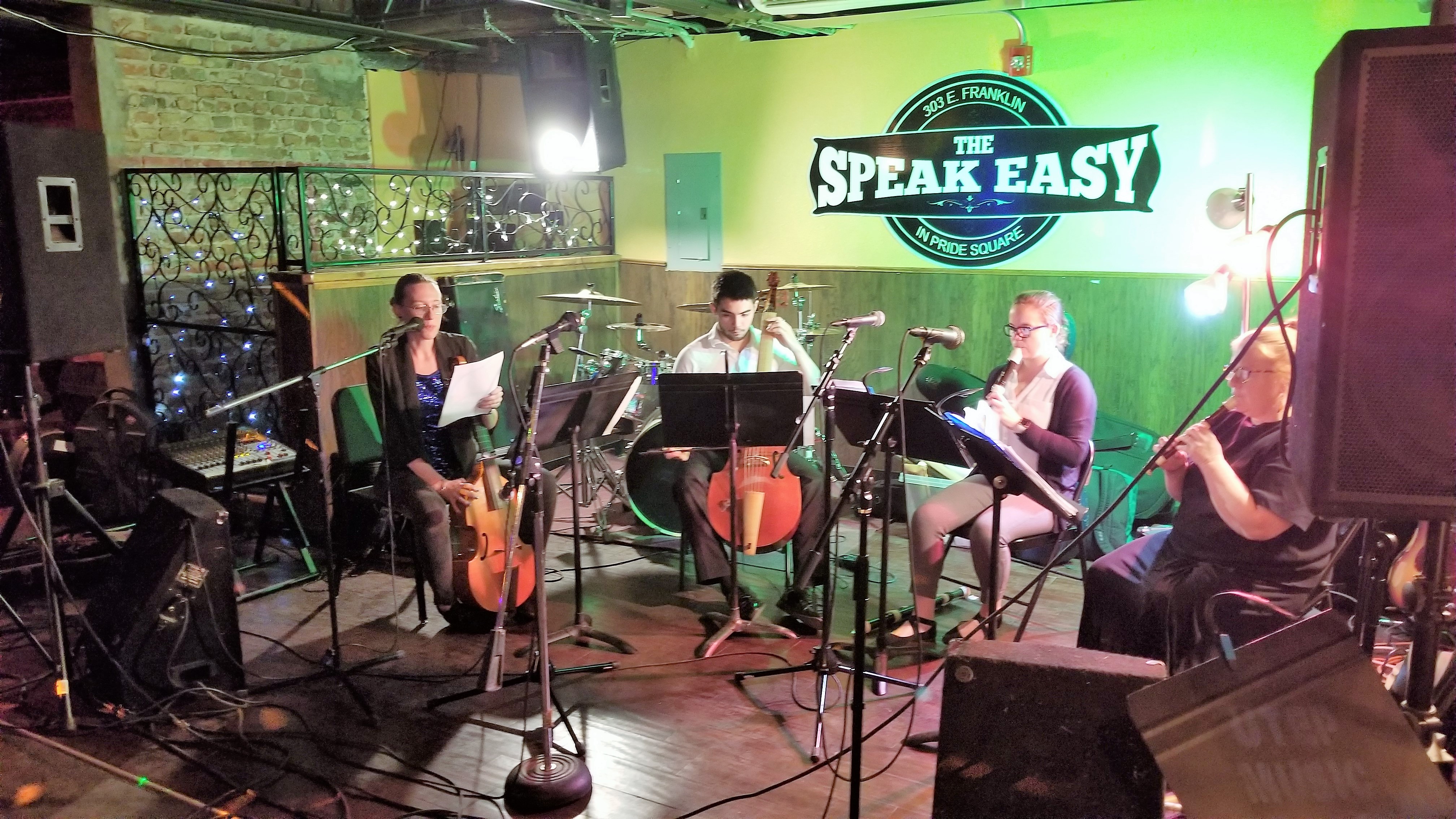 Broken Consort Performing at The Speak Easy 